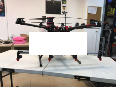Aplicación de precisión contra la mosca del olivo basada en UAV